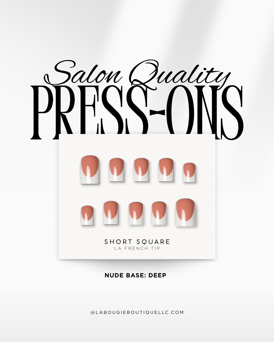 La French Tip Short Square