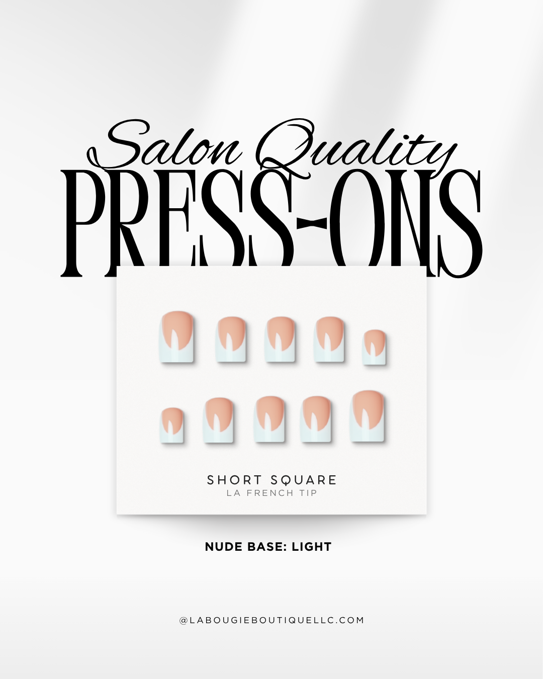 La French Tip Short Square
