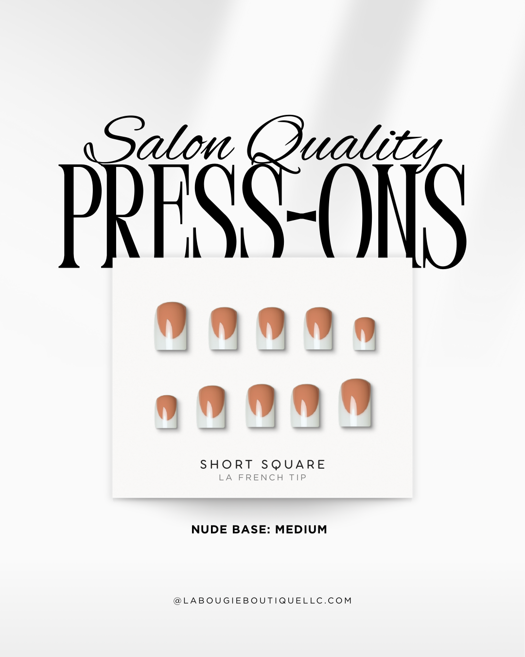 La French Tip Short Square